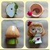 Sweet Heart Girl Resin Pot